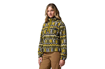 Image of Columbia Helvetia II Printed Cropped Half Snap - Womens