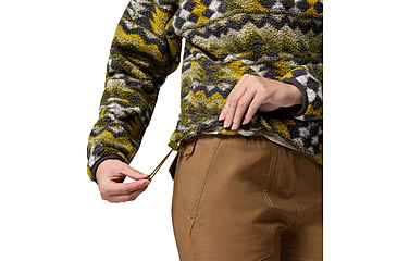 Image of Columbia Helvetia II Printed Cropped Half Snap - Womens