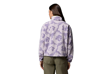 Image of Columbia Helvetia II Printed Cropped Half Snap - Womens