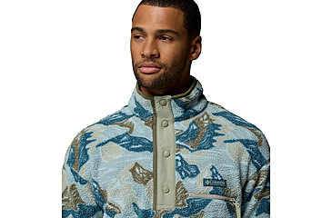 Image of Columbia Helvetia II Printed Half Snap Fleece - Mens
