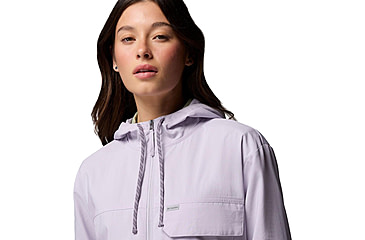 Image of Columbia Skien Valley Hooded Long Sleeve Shirt - Womens