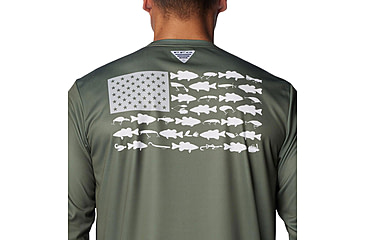 Image of Columbia Terminal Tackle PFG Fish Flag Long Sleeve - Mens