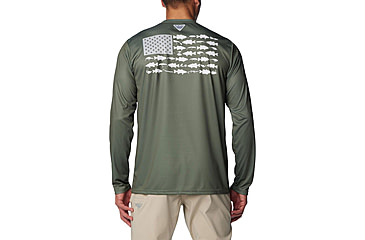 Image of Columbia Terminal Tackle PFG Fish Flag Long Sleeve - Mens