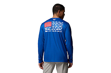 Image of Columbia Terminal Tackle PFG Fish Flag Long Sleeve - Mens