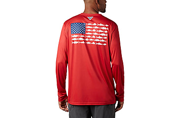 Image of Columbia Terminal Tackle PFG Fish Flag Long Sleeve - Mens