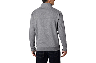Image of Columbia Hart Mountain II Half Zip Sweatshirt - Mens, Charcoal Heather, XXL, 1411621-030-XXL