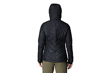 Image of Columbia Heavenly Hooded Jacket - Womens, Black, M, 1738151-012-M