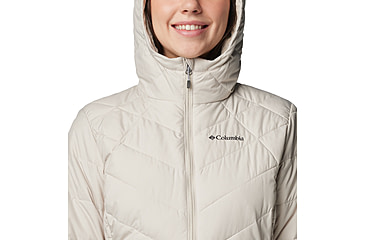 Image of Columbia Heavenly Hooded Jacket - Womens, Dark Stone, M, 1738151-278-M
