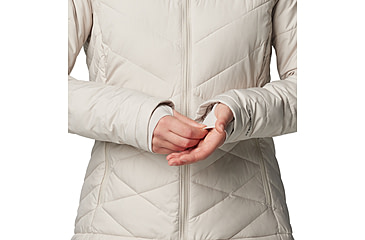 Image of Columbia Heavenly Hooded Jacket - Womens, Dark Stone, M, 1738151-278-M