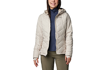 Image of Columbia Heavenly Hooded Jacket - Womens, Dark Stone, M, 1738151-278-M