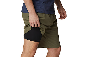 Image of Columbia Hike Brief Short - Mens, Stone Green, XXL, 2030781-397-XXL-6