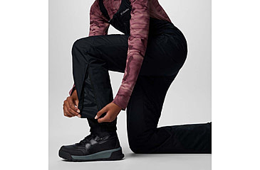 Image of Columbia Iceventure II Bib - Womens, Black Dobby, Large/Short, 2085921-010-L-S