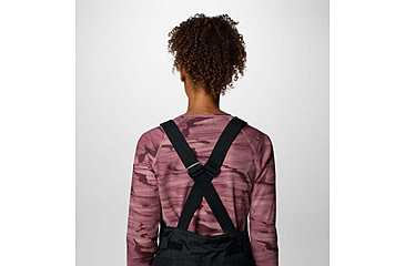 Image of Columbia Iceventure II Bib - Womens, Black Dobby, Large/Short, 2085921-010-L-S