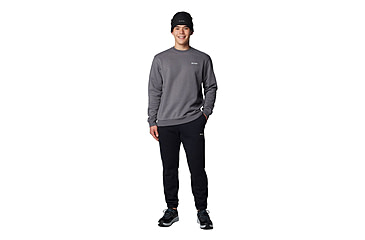 Image of Columbia Meridian Creek Crew - Mens, City Grey Heather, Small, 2095701023-023-S