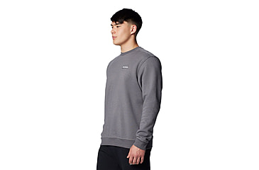 Image of Columbia Meridian Creek Crew - Mens, City Grey Heather, Small, 2095701023-023-S