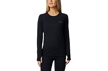 Image of Columbia Omni Heat Helix Baselayer Crew - Womens, Black, Medium, 2086551010-M