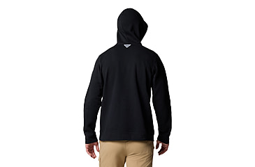 Image of Columbia PFG High Side Hoodie - Mens, Black/High Side, XL, 2121031-010-XL