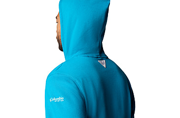 Image of Columbia PFG High Side Hoodie - Mens, Blue Echo/High Side, M, 2121031-462-M