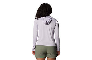 Image of Columbia PFG Tidal Tee II Hoodie - Womens, Lavender Pearl, L, 2113691-551-L