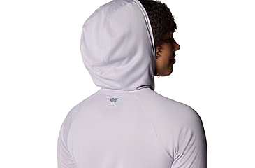 Image of Columbia PFG Tidal Tee II Hoodie - Womens, Lavender Pearl, L, 2113691-551-L