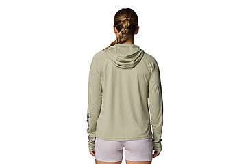 Image of Columbia PFG Tidal Tee II Hoodie - Womens, Smokey Sage, L, 2113691-381-L