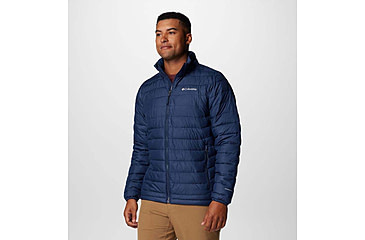 Image of Columbia Powder Lite II Jacket - Mens, Collegiate Navy, Medium, 2086961-464-M