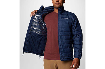 Image of Columbia Powder Lite II Jacket - Mens, Collegiate Navy, Medium, 2086961-464-M