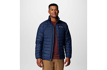 Image of Columbia Powder Lite II Jacket - Mens, Collegiate Navy, Medium, 2086961-464-M