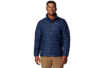 Image of Columbia Powder Lite II Jacket - Mens, Collegiate Navy, Medium, 2086961-464-M