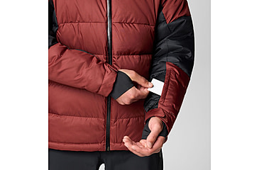 Image of Columbia Roaring Fork II Down Jacket - Mens, Spice/Black, Medium, 2087341681-M