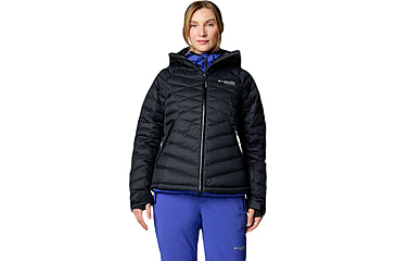 Image of Columbia Roaring Fork II Down Jacket - Womens, Black, Extra Large, 2085531010-XL