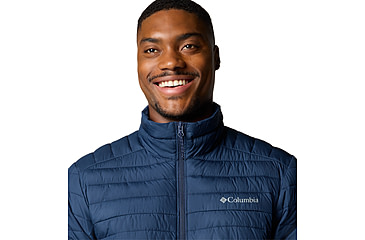 Image of Columbia Silver Falls II Jacket - Mens, Collegiate Navy, XL, 2098731-464-XL