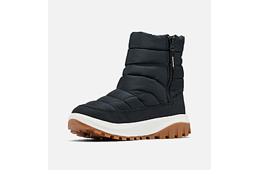 Image of Columbia Snowtrot Mid Boots - Womens, Black/Sea Salt, 8.5 US, 2075111-010-8.5