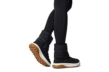 Image of Columbia Snowtrot Mid Boots - Womens, Black/Sea Salt, 8.5 US, 2075111-010-8.5