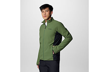 Image of Columbia Spectre Ridge Tech Fleece FZ II Jacket - Mens, Canteen/Black, Large, 2097511352-L