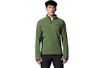 Image of Columbia Spectre Ridge Tech Fleece FZ II Jacket - Mens, Canteen/Black, Large, 2097511352-L