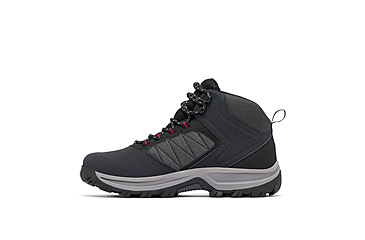 Image of Columbia Transverse Hike Waterproof Shoes - Mens, Black/Mountain Red, 12, 2067401-010-12