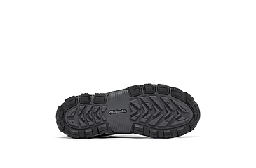 Image of Columbia Transverse Hike Waterproof Shoes - Mens, Black/Mountain Red, 12, 2067401-010-12