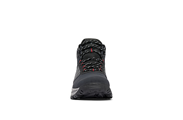 Image of Columbia Transverse Hike Waterproof Shoes - Mens, Black/Mountain Red, 12, 2067401-010-12
