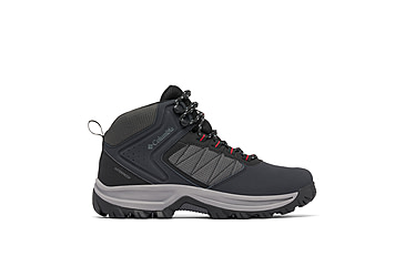 Image of Columbia Transverse Hike Waterproof Shoes - Mens, Black/Mountain Red, 12, 2067401-010-12