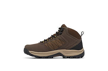 Image of Columbia Transverse Hike Waterproof Shoes - Mens, Cordovan/Golden Yellow, 11.5, 2067401-231-11.5