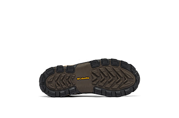 Image of Columbia Transverse Hike Waterproof Shoes - Mens, Cordovan/Golden Yellow, 11.5, 2067401-231-11.5
