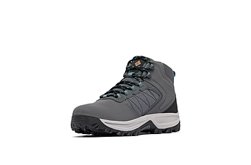 Image of Columbia Transverse Hike Waterproof Shoes - Mens, Dark Grey/Cloudburst, 12, 2067401-089-12