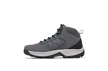 Image of Columbia Transverse Hike Waterproof Shoes - Mens, Dark Grey/Cloudburst, 12, 2067401-089-12