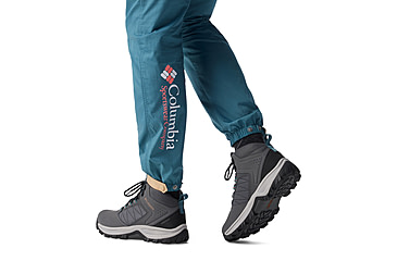 Image of Columbia Transverse Hike Waterproof Shoes - Mens, Dark Grey/Cloudburst, 12, 2067401-089-12