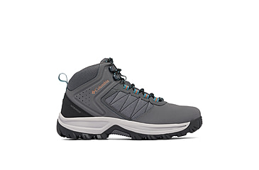 Image of Columbia Transverse Hike Waterproof Shoes - Mens, Dark Grey/Cloudburst, 12, 2067401-089-12