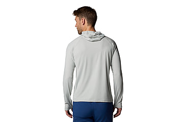 Image of Columbia Wild Cast Sun Hoodie - Mens, Cool Grey, S, 2120831-019-S