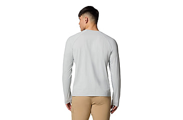 Image of Columbia Wild Cast Sun Shirt - Mens, Cool Grey, Extra Large, 2120841019-019-XL