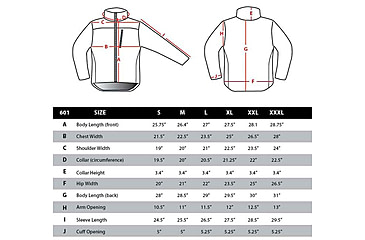 Image of Condor Outdoor Alpha Fleece Jacket, OD, XXXL, 601-001-XXXL