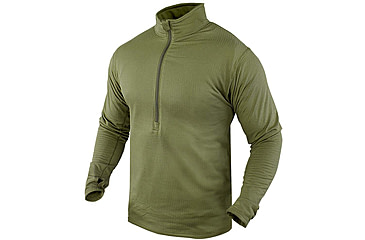 Image of Condor Outdoor - Base II Zip Pullover, Olive Drab, L 603-001-L